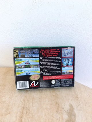 F1 Super Driving Super Nintendo Snes videojuego