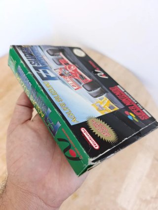 F1 Super Driving Super Nintendo Snes videojuego