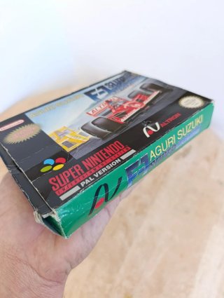 F1 Super Driving Super Nintendo Snes videojuego