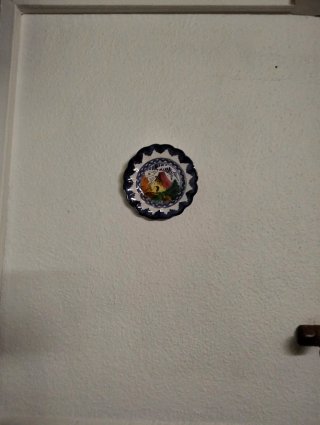 Piatti decorativi dipinti a mano