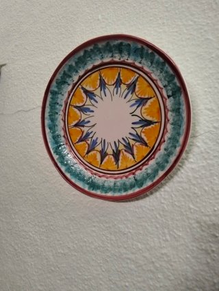 Piatti decorativi dipinti a mano