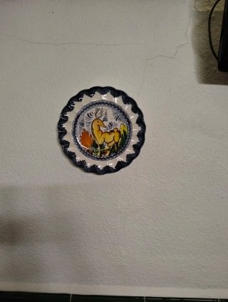Piatti decorativi dipinti a mano