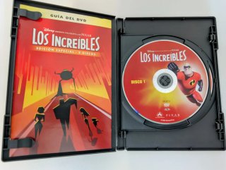 2 DVD LOS INCREÍBLES. Edición Especial. DISNEY.