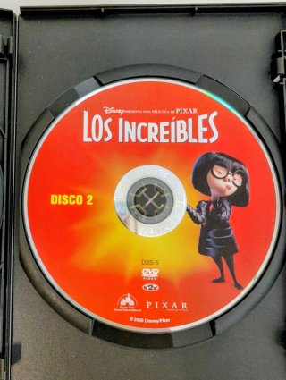 2 DVD LOS INCREÍBLES. Edición Especial. DISNEY.
