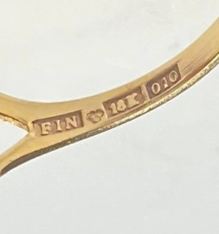 Anillo Oro 18k Dama