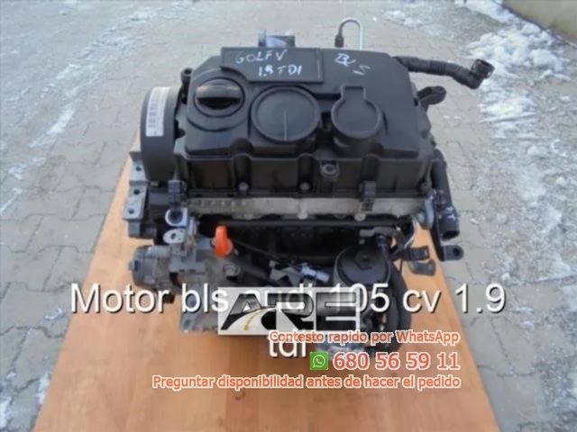 motor BLS Audi 1.9 TDI diésel 105cv eq Ref:2581404