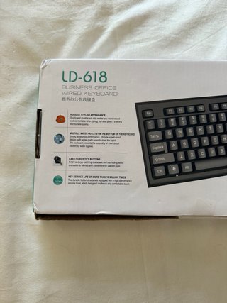 Tastiera Zerodate LD-618 Cablata