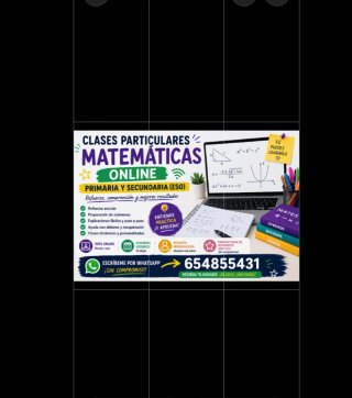 Clases particulares online matemáticas