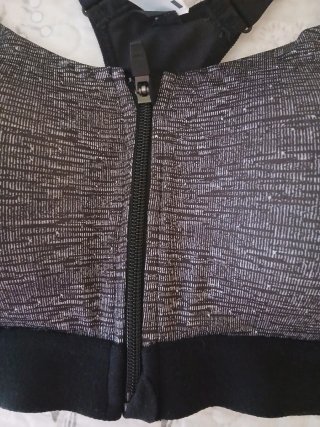 Sujetador deportivo Decathlon gris talla XL