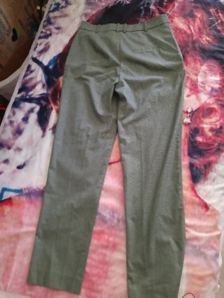 Pantalones de traje mujer verde