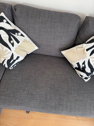 Sofá Cama Chaise Longue FRIHETEN Ikea Gris