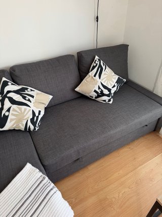 Sofá Cama Chaise Longue FRIHETEN Ikea Gris