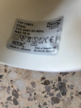 Lámpara de techo IKEA Fillsta