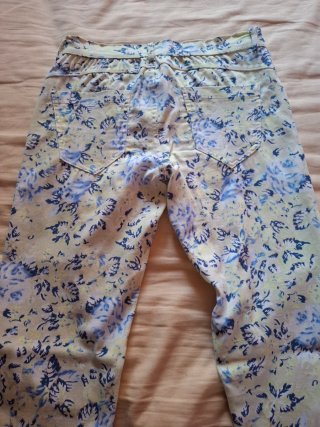 Pantalones skinny estampado