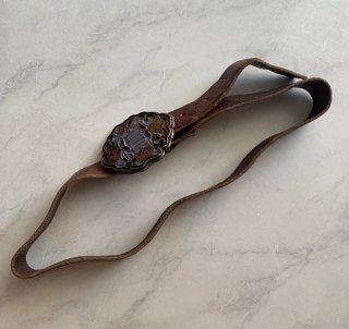 Cintura in pelle Gas Fibbia Decorativa
