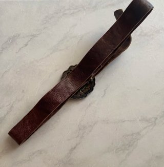 Cintura in pelle Gas Fibbia Decorativa
