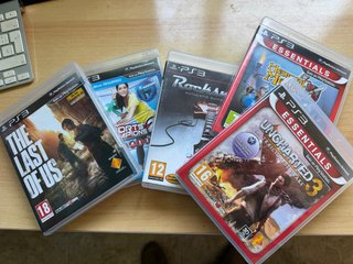 Lote 5 Juegos PS3