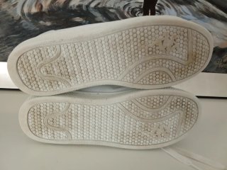 Zapatillas Kappa Mujer Talla 38 Blancas