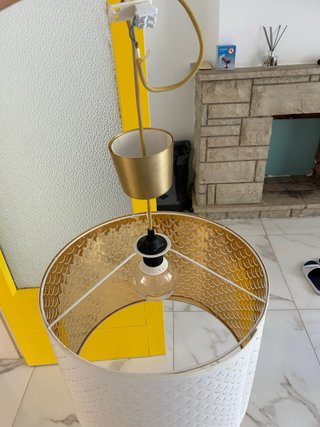 Lámpara de techo Ikea blanca - 3 lampara