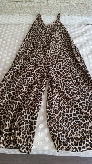 Mono fluido estampado animal