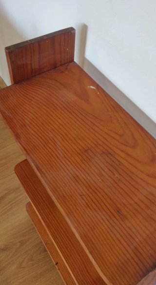 Estantería de pino de 3 baldas