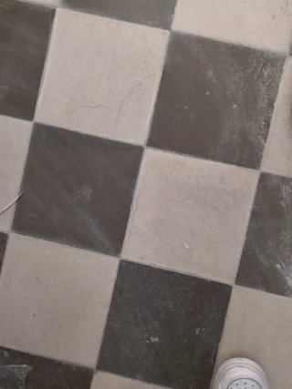 Piso de suelo antiguo