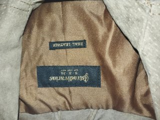 Cazadora Stradivarius efecto ante marrón Talla XS
