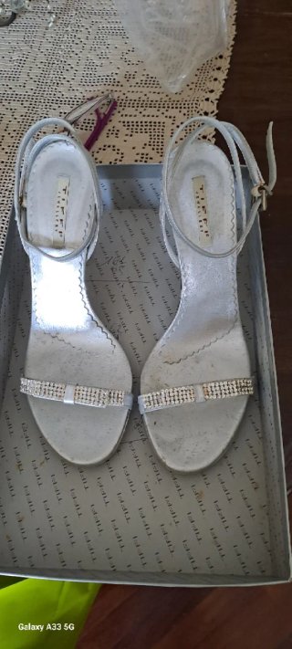 Scarpe Tiffi Jewellery Argento Tg 37