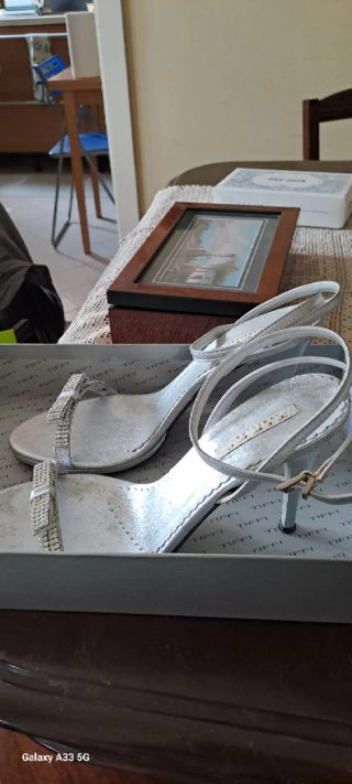 Scarpe Tiffi Jewellery Argento Tg 37