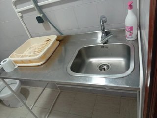 Fregadero de acero inoxidable