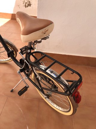 Bicicleta Capri Bambina Plegable Negra
