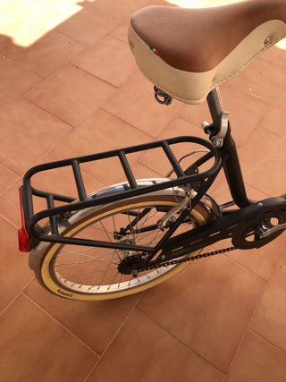 Bicicleta Capri Bambina Plegable Negra
