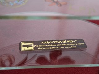 Portatovaglioli Qualcosa in Più Galvanizzato Oro