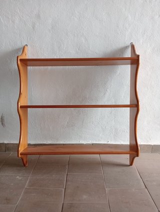 Estantería de madera de 3 baldas