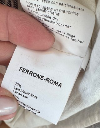 Mantella Sandro Ferrone Grigio Chiaro