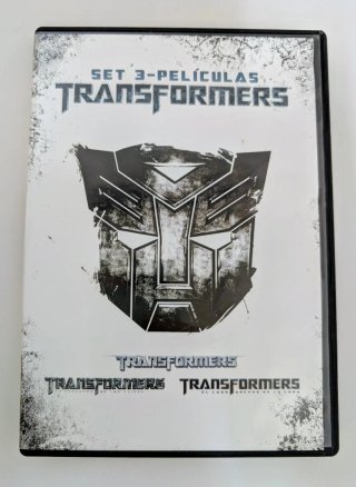 Set 3 Películas TRANSFORMERS - DVD.