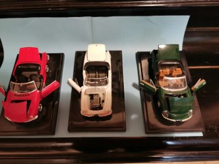 Trittico modellini auto ITALIA