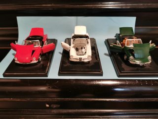Trittico modellini auto ITALIA