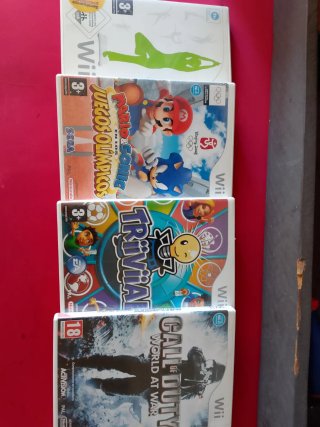 Pack 4 Videojuegos Wii