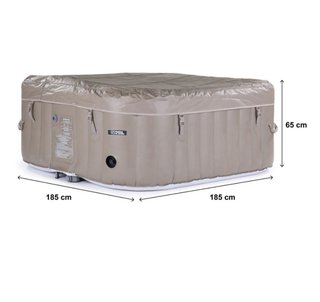 Jacuzzi Monac Beige 6 Personas