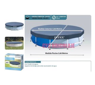 Funda para piscina Intex 3,66m