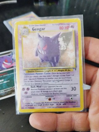 Set carte Pokémon Gengar