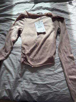Camisa Zara Rosa Talla XS