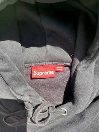 Sudadera Supreme Box Logo Negra