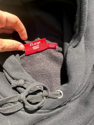 Sudadera Supreme Box Logo Negra