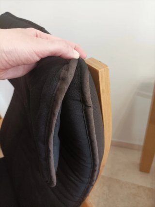 Sillón Poäng Ikea Madera y Asiento Negro