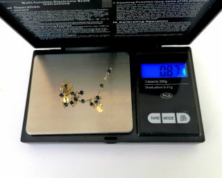 Bracciale Oro 18kt Cristalli Sfaccettati