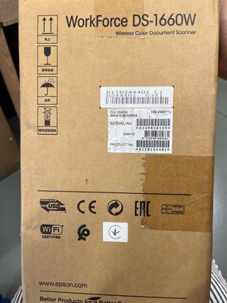 Escaner Epson DS-1660W