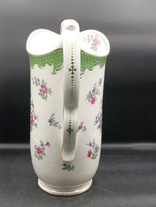 Jarra y palangana loza inglesa floral