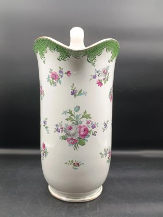 Jarra y palangana loza inglesa floral